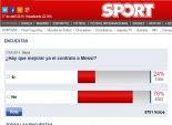 مفاجأة : 76% من جماهير برشلونة تطلب رحيل ميسي