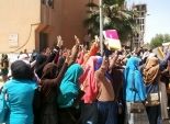  بدء تظاهر طلاب الإخوان بجامعة أسيوط احتجاجا على فصل 16 من زملائهم 