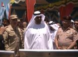 وزير الدولة الإماراتي يتفقد مشروعات تشرف القوات المسلحة على تنفيذها
