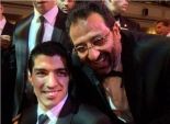 بالصور| مجدي عبدالغني مع سواريز في حفل توزيع جوائز الاتحاد الإنجليزي