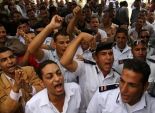 إضراب أفراد وأمناء شرطة مركز المحلة بسبب اعتداء محامي على زميلهم