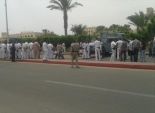 تواصل اعتصام أمناء وأفراد الشرطة بالبحر الأحمر لليوم الرابع