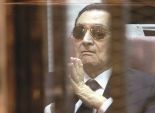 وصول طائرة مبارك لحضور جلسة الحكم فى قضية 