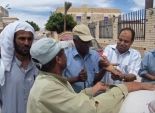  بالصور| تسليم 4 أطنان قمح لمخازن بنك الائتمان الزراعي في جنوب سيناء 