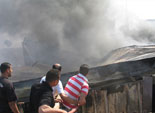 مصرع وإصابة 6 اشخاص فى حريق بمصنع ملابس جاهزة