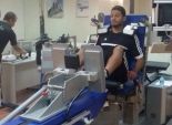 بالفيديو| عبد الفضيل يبدأ الجلسات العلاجية على العضلة الخلفية في دبي