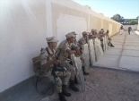 قائد الفرقة 19 مشاة يتفقد سير العملية الانتخابية بجنوب سيناء 