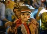 بالصور| مواطنون يحتفلون بنجاح الانتخابات في مدينة نصر ومصطفى محمود