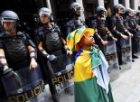  السلطات البرازيلية تعتقل 18 شخصا خلال تظاهرات مناهضة للمونديال