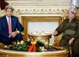 العراق: «بارزانى» يناقش استقلال «كردستان» مع «كيرى»