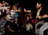  بالصور| تامر حسني يحيي حفلا في مهرجان 