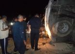 إصابة ضابط و9 مجندين بالشرطة فى انقلاب مدرعة جنوب العريش