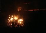 الدفاع المدني تواصل محاولات السيطرة على حريق بمصنع أدوات طبية في الزيتون