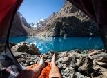 بالصور| فنان يوثق لحظة استيقاظه يوميا في رحلته بطاجيكستان