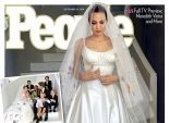 بالصور| 5 ملايين دولار عائد نشر صور زفاف أنجلينا جولي وبراد بيت في الصحف