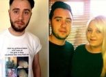 بالصور| غيرة فتاة بريطانية تدفعها لإجبار زوجها على ارتداء قميص ينفر منه النساء