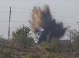 «بيت المقدس» ينشر «فيديو» لتفجير كاسحة ألغام.. وجهاديون: العملية فى سيناء وراح ضحيتها 5 جنود وضابط