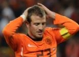 إصابة فان دير فارت لاعب هامبورج بقطع في أربطة الكاحل في مباراة ودية مع هولندا