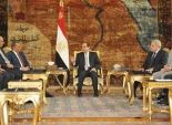 السيسي يستعرض مع محلب ووزير التخطيط خطة الإصلاح الإداري بالدولة