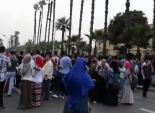 بالفيديو| ذهول الطلاب بعد الانفجار أمام جامعة القاهرة