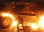 عاجل| استشهاد ضابطين وإصابة 3 مجندين في انفجار مدرعة بشمال سيناء