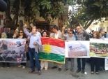 بالصور| أكراد ينظمون مظاهرة ضد 