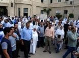 إضراب موظفي وعمال مستشفى كفر الدوار العام عن العمل للمطالبة بتثبيتهم 