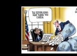 بالصور|رسامو الكاريكاتير يسخرون من خسارة أوباما في انتخابات 