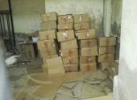 ضبط 20 طن بضائع أجنبية مهربة في ثلاث مخازن ببورسعيد