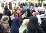 مسيرة نسائية للإخوان بشارع فاروق بالزقازيق 