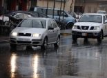 أمطار غزيرة على محافظة الدقهلية تسبب ارتباكا في حركة المرور