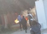 عاجل| مسيرة إخوانية تشعل النيران في مبنى حي الهرم 