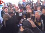 بالفيديو| تظاهر العشرات في ميدان عبدالمنعم رياض لدعم الجيش والشرطة