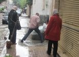 بالصور| غرق شوارع الإسكندرية بعد هطول أمطار غزيرة 