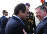 رئاسة الجمهورية: توافق مصري اردني في الرؤى إزاء قضايا المنطقة