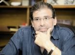 خالد يوسف يجري الكشف الطبي بمعهد ناصر استعدادا للترشح للبرلمان