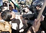 إصابة شبان فلسطينيين برصاص مطاطي خلال موجهات مع جيش الاحتلال في نابلس