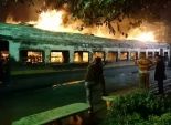 مدير أمن المنوفية يتعهد بضبط الجناة في حريق قطار شطانوف
