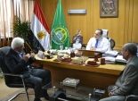 محافظ الإسماعيلية يبحث مع رئيس جامعة سيناء دعم 