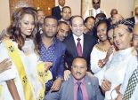 «السيسى» لـ«وفد أديس أبابا»: مستعد لزيارة البرلمان الإثيوبى