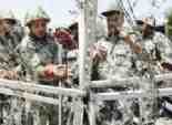 اعتصام العشرات من ضباط صف القوات المسلحة أمام معسكر 