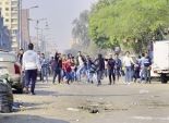 اشتباكات بين الأمن والمتظاهرين في ميدان المطرية 