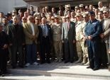 مميش ورئيس أكاديمية ناصر للعلوم العسكرية يتبادلان الدروع التذكارية