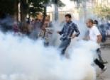 قنابل الغاز تخترق استقبال فندق سميراميس