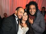 بالصور| محمد منير ودرة في زفاف عمر خالد صلاح