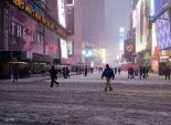 إلغاء 2300 رحلة طيران بسبب عاصفة نيويورك الثلجية 