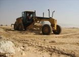 إزالة التعديات عن خط نقل مياه الآبار لوسط سيناء