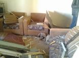 بالصور| آثار تفجيرات شمال سيناء على أحد منازل العريش