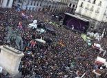 بالصور| الآلاف يتظاهرون في إسبانيا ضد سياسات 