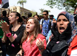 اعتصام الموظفون المؤقتون فى رى كفر الشيخ للمطالبة بالتثبيت